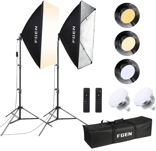 Fotostudio FGen LED‑belysning UGC
